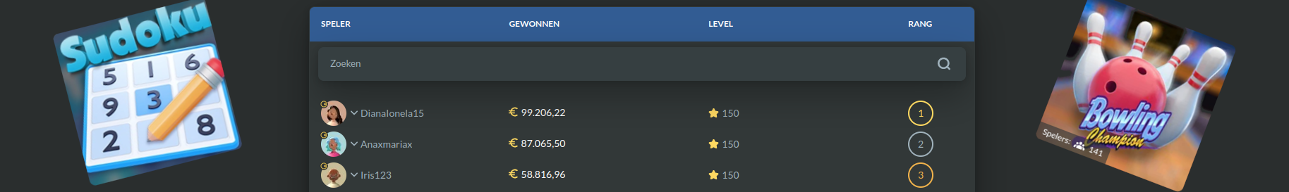 Prijswinaars Eazegames Prijswinaars Eazegames