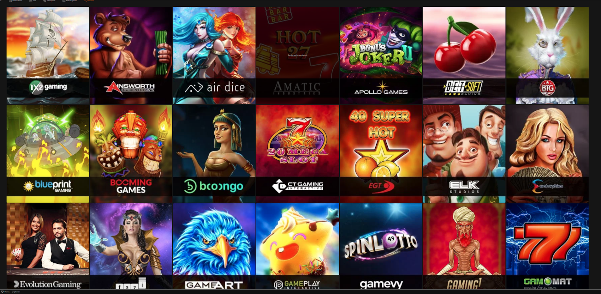 Spel ontwikkelaars Casino777.be